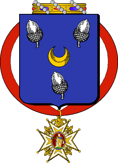 Armes d'Antoine de Hennezel d'Oiselay - Baron Armes d'Antoine de Hennezel d'Oiselay - Baron